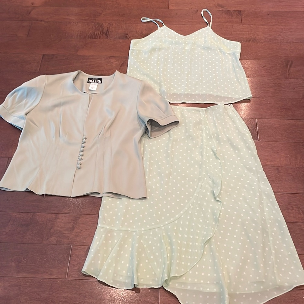 Vintage Ann DeLire Paris 3 piece Women’s Suit